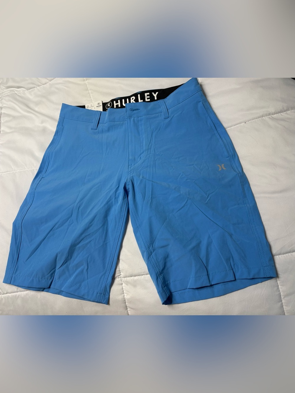Hurley Light Blue Performance Hybrid Shorts